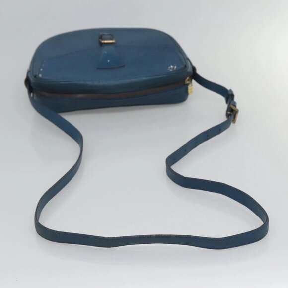 LOUIS VUITTON Epi June Feuille Shoulder Bag Blue - Picture 6 of 16